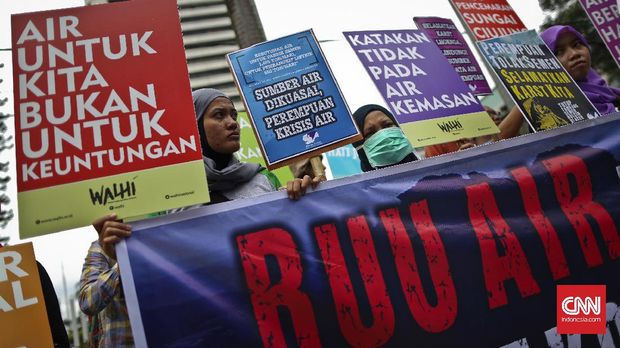 Walhi soal UU SDA: Kedok Investasi Dalih Kepentingan Rakyat