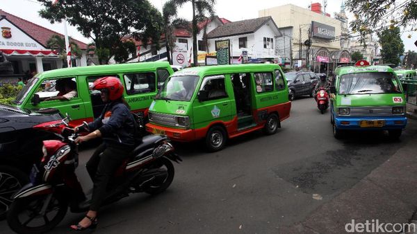 Pasca Mogok, Angkot Bogor Kembali Beroperasi