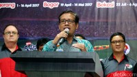 Raden lsnanta mengakui jika pihaknya tidak bisa bekerja sendiri dalam mewujudkan majunya persepakbolaan indonesia sehingga dibutuhkan sinergitas dengan berbagai pihak termasuk dari pihak swasta yang bisa menjadikan olahraga tidak hanya mencetak prestasi tapi juga menjadi hiburan yang menyenangkan dengan kompetisi yang digelar secara rutin.