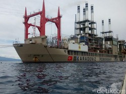 Ada Kapal Genset Raksasa, Ongkos Produksi Listrik Lebih Murah