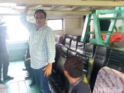 Blusukan ke Muara Angke, Djarot: Masak Kapalnya Begini?