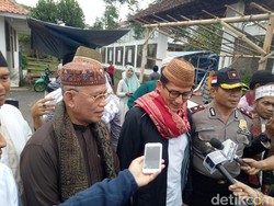 Sandiaga Ziarah Ponpes di Cianjur, Minta Doa Pimpin Jakarta