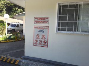 Cegah Penularan TB, Pengunjung RS Ini Dilarang Sembarangan Buang Ludah Pinang