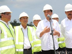 Jokowi dan Menteri PUPR Tinjau Bendungan Sei Gong di Batam