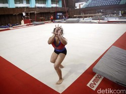 Venue Belum Beres, Senam Berlatih di Ragunan