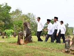 Jokowi: Makam Mahligai Barus Bukti Hubungan Bersejarah RI-Timteng