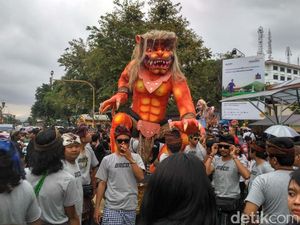 1.113 Ogoh-ogoh Siap Diarak Saat Malam Nyepi di Denpasar