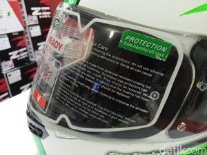 Tidak Semua Helm Full Face Bisa Pakai Kaca Datar atau Flat Visor