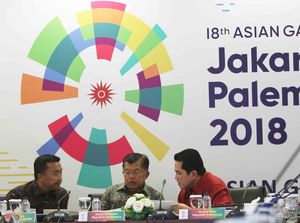 Soal Nomor Pertandingan Asian Games 2018, Wapres Tekankan Prinsip Efektif & Efisien