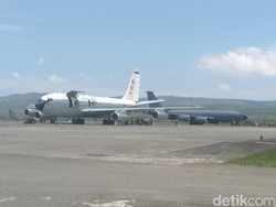 Pesawat Militer AS Mendarat Darurat di Aceh Selesai Diperbaiki