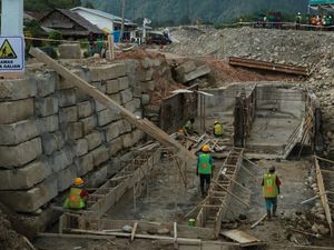 Bendung Sitakkurak Segera Rampung, Ini Penampakannya