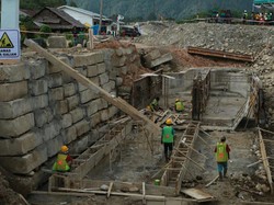 Bendung Sitakkurak Segera Rampung, Ini Penampakannya