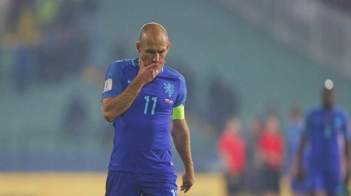 Belanda Ditekuk Bulgaria, Robben: Ini Mimpi Buruk