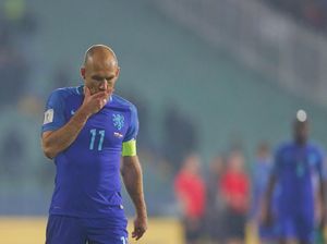 Belanda Ditekuk Bulgaria, Robben: Ini Mimpi Buruk