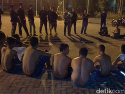 Polresta Pekanbaru Amankan 27 Motor dari Aksi Balapan Liar