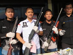 Polisi Gagalkan Penyelundupan Senapan Walther Dominator dari AS