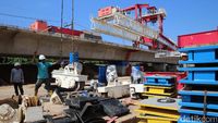 Penampakan Terkini Proyek DDT Manggarai-Cikarang