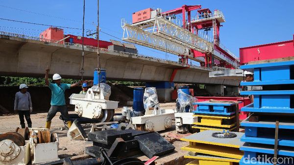 Penampakan Terkini Proyek DDT Manggarai-Cikarang