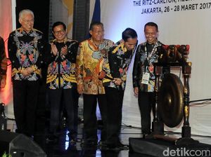 Presiden Jokowi Buka Rakernas HIPMI