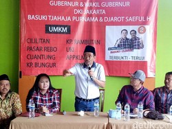 Bertemu Pedagang UKM, Djarot Ajak Bupati Terpilih Tulang Bawang