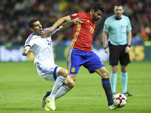 Diego Costa Cedera di Sesi Latihan Timnas Spanyol