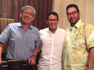 Bertemu Adik Edward Soeryadjaya, Sandiaga Dapat Dukungan Moral