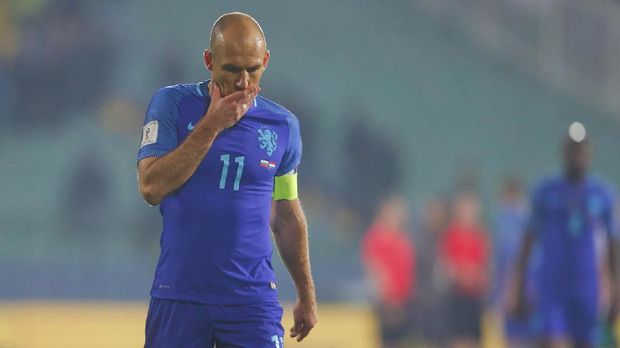 Timnas Belanda gagal lolos ke Piala Dunia 2018.