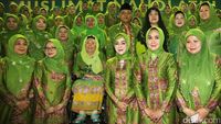 Puan dan Sinta Nuriyah Hadiri Harlah ke-71 Muslimat NU