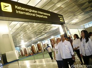 Menhub Cek Kesiapan Layanan Penerbangan Internasional di Terminal 3