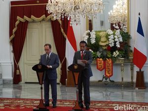 Presiden Prancis Bawa 40 Pengusaha dan Investasi Rp 34 T ke RI