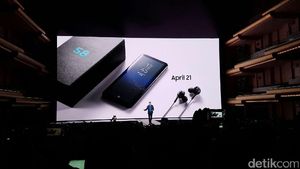 Momen Kelahiran Galaxy S8 di New York