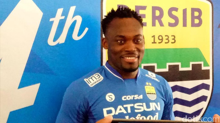 Michael Essien Jalani Latihan Perdana di Persib Sore Ini