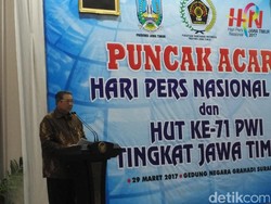 SBY Dapat Gelar Anugerah Prapanca Agung dari PWI Jawa Timur