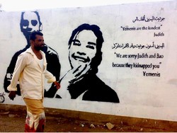 Di Tengah Konflik Perang Yaman, Duo Street Artist Serukan Perdamaian