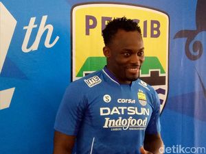 Persib Mainkan Essien Sedari Menit Awal Lawan Arema FC