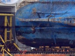 Potongan Tulang Siswa Korsel Korban Tragedi Sewol Ditemukan