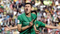 Bolivia membuka skor pada menit ke-31 melalui gol Juan Carlos Arce. Pool/Daniel Rodrigo/Reuters/detikFoto.