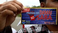 Aksi Serukan Pilkada Damai