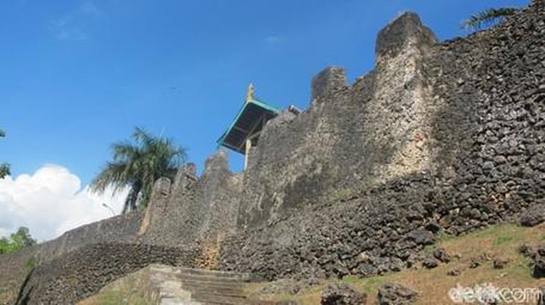 Benteng Keraton Buton, benteng terluas di dunia (Afif/detikTravel)