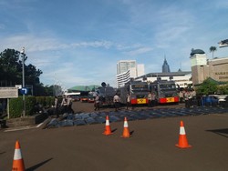 Jelang Demo Mahasiswa, Pengamanan Gedung DPR Diperketat