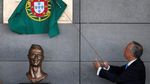 Ini Patung Wajah Ronaldo yang Jadi Olok-olokan