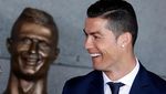 Ini Patung Wajah Ronaldo yang Jadi Olok-olokan