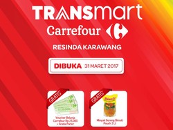 Transmart Carrefour Resinda Karawang Dibuka Besok