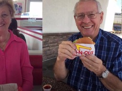 Pasangan yang Sudah Menikah 53 Tahun Ini Kencan Tiap Minggu Sambil Makan Burger!