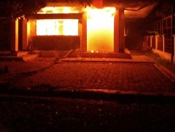 Kantor Disdukcapil Kabupaten Bandung Hangus Terbakar