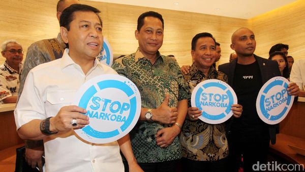Setnov Bertemu Buwas Bahas Narkoba