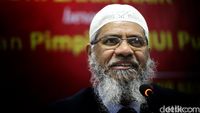 Safari Dakwah di 6 Kota, Zakir Naik Sowan ke MUI