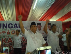 Prabowo: Bela Hak Rakyat Tidak Bisa Disebut Makar