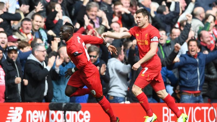 Berbalas Gol, Liverpool Sementara Unggul 2-1 atas Everton