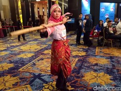 Hijabers Palembang Tampilkan Silat Tebung di Audisi Sunsilk Hijab Hunt